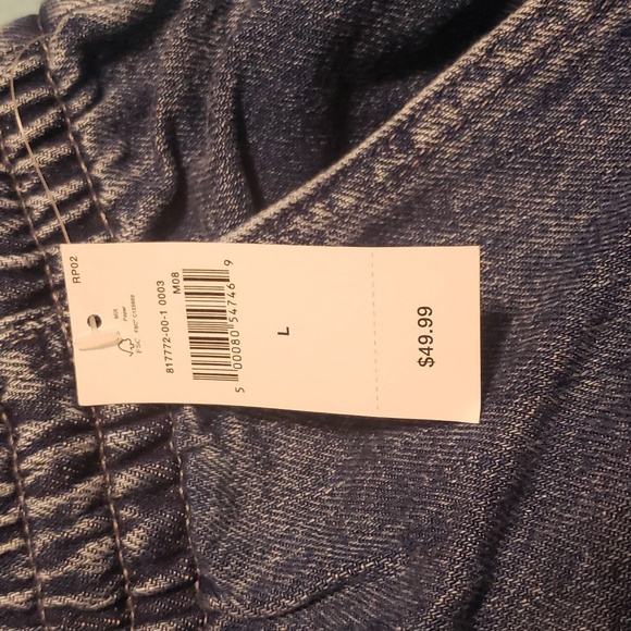 Gap elastic waist pull on jean shorts - Picture 3 of 3